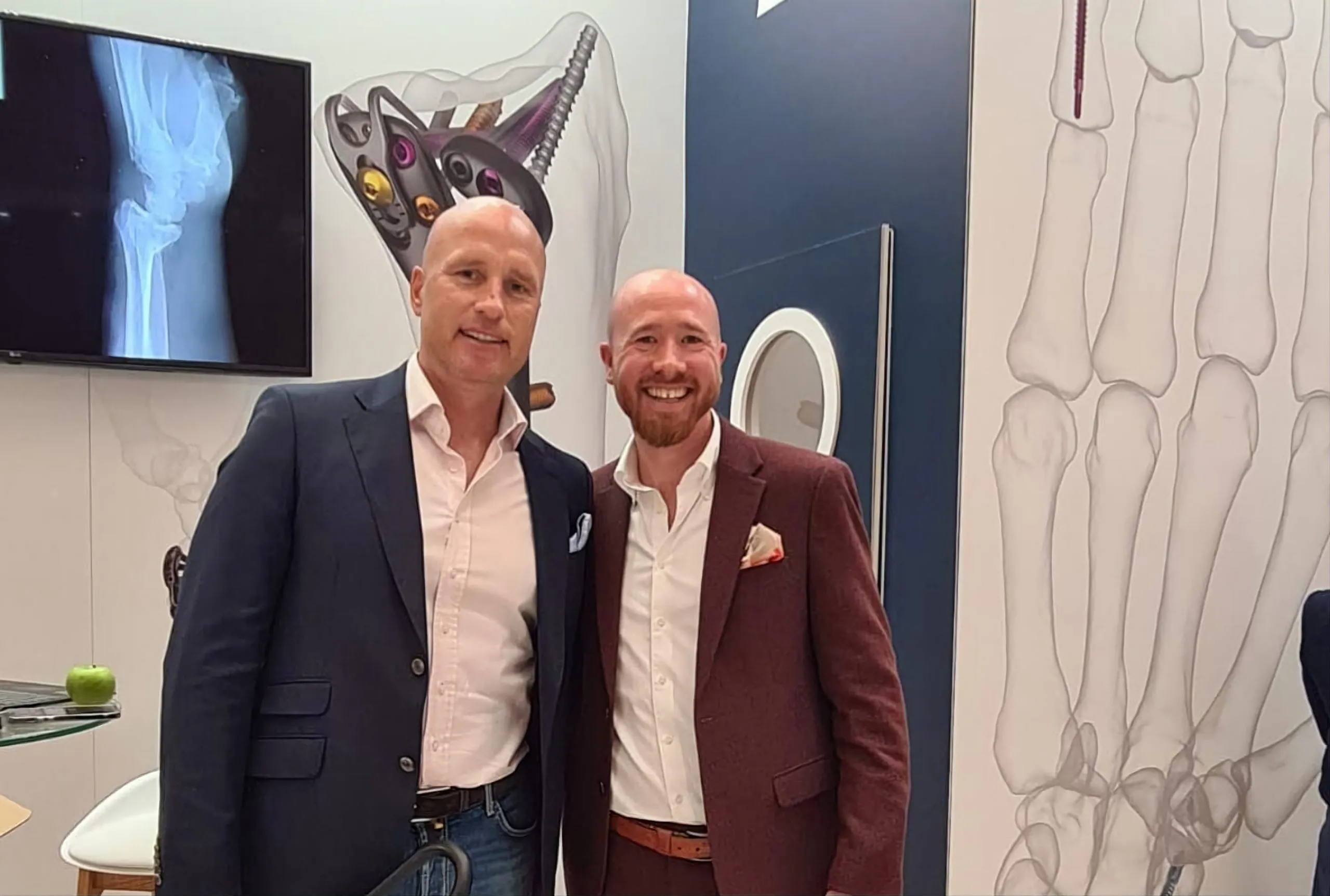 LEDA Orthopaedic distributor UK - Jon and Dave