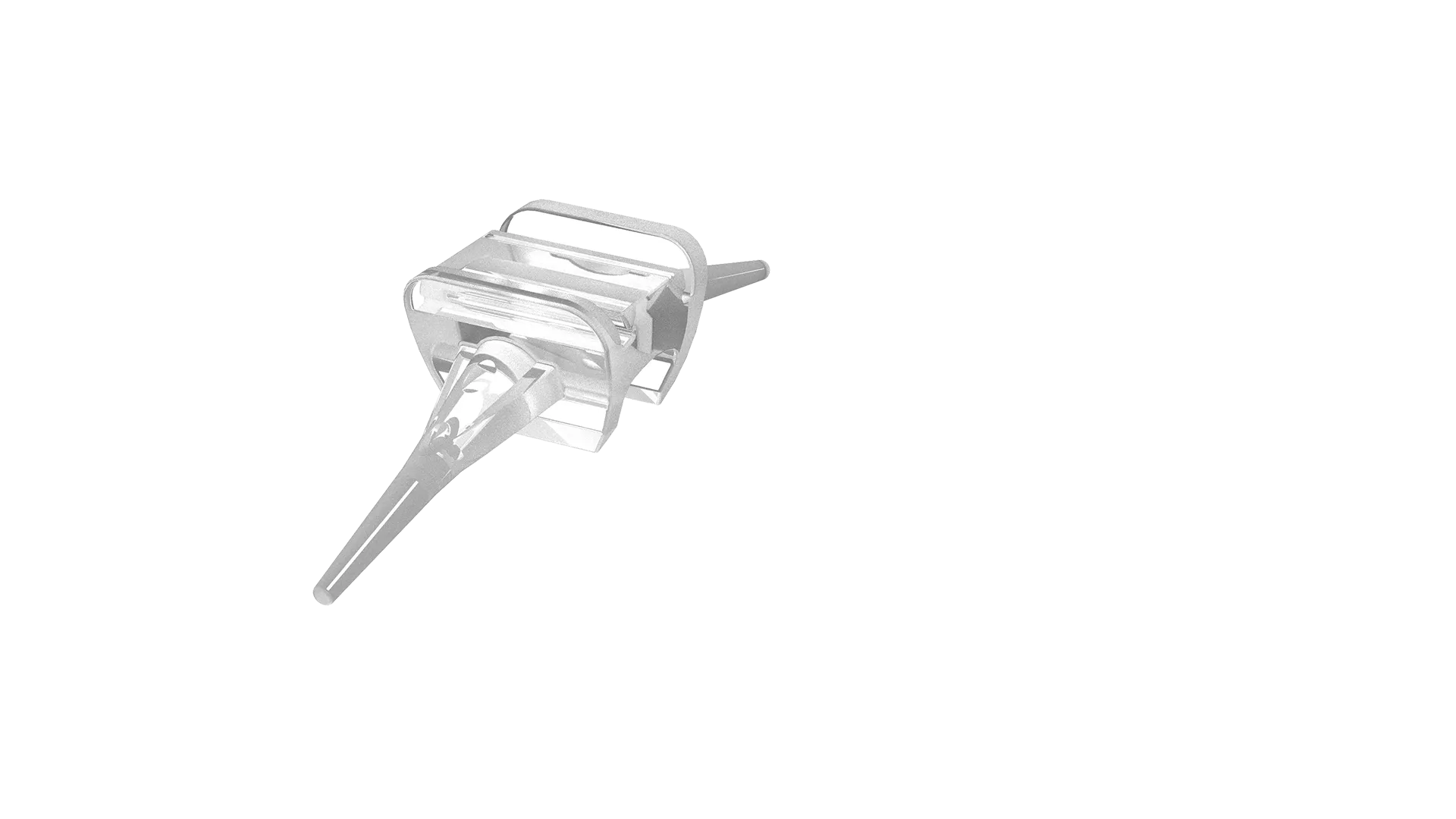 Orthopaedic implant used to replace the MCP joint.